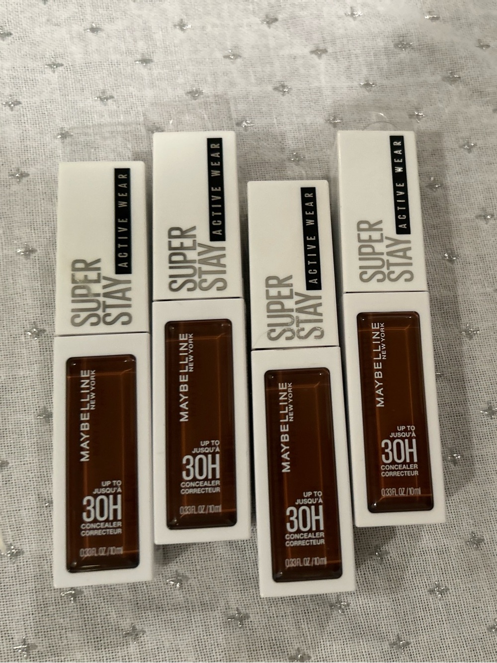Maybelline Super Stay Concealer - Deep Brown Set of 4